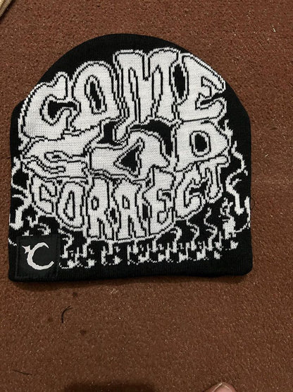 "COME SOO CORRECT" Beanie