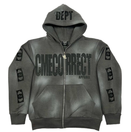 "SMOKED ONYX" Zip UP