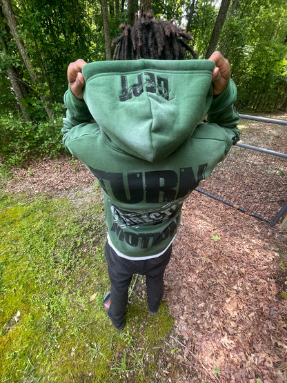 "GREEN FOREST" Zip UP