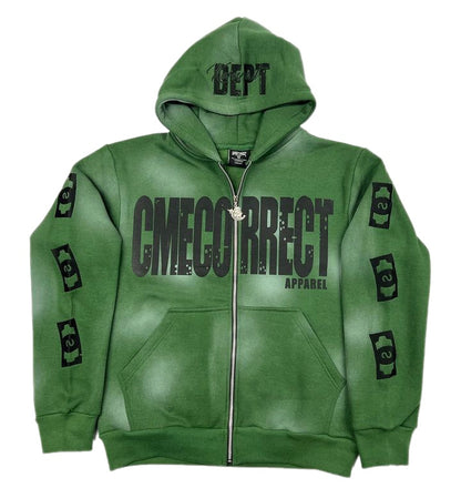 "GREEN FOREST" Zip UP