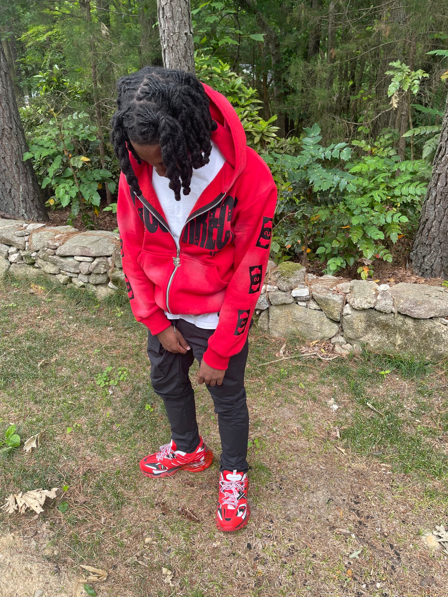 "RED FLARE" Zip UP